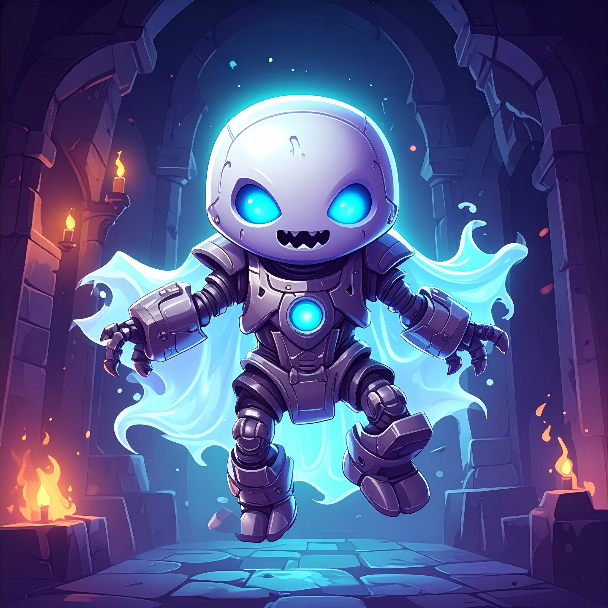 The Apparition, PhantasmaTech's ghost robot mascot